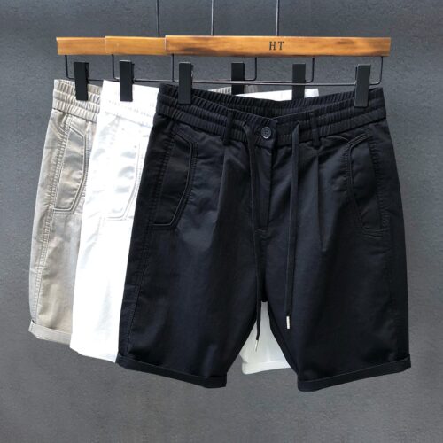 QUẦN SHORT JEANS LƯNG THUN NAM TS100T