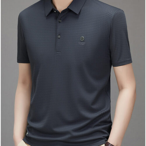 ÁO THUN THỂ THAO CÓ CỔ NAM TS124S