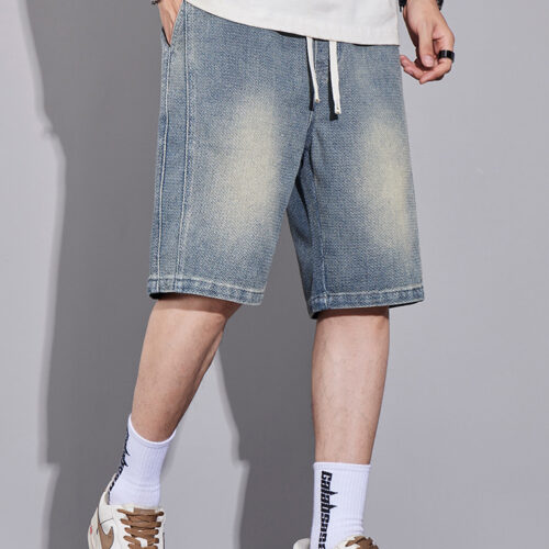 QUẦN SHORT JEANS NAM TS047A
