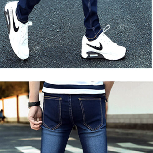 QUẦN DÀI JEANS NAM ỐNG ÔM TS060D