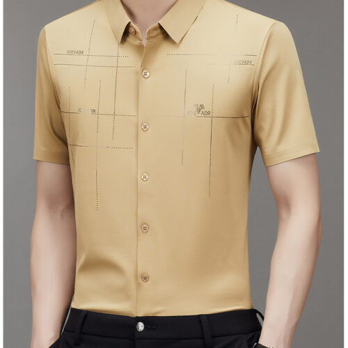 ÁO SƠ MI TAY NGẮN NAM TS147F