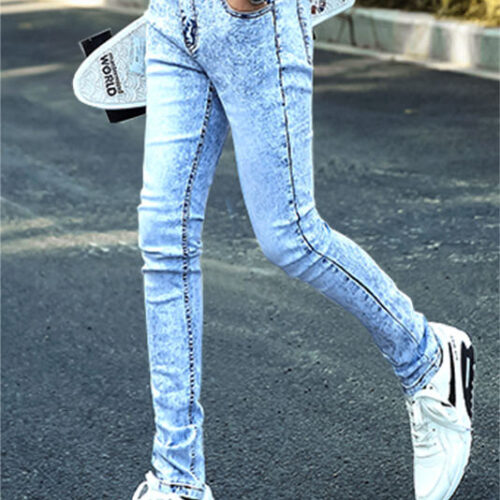 QUẦN DÀI JEANS NAM ỐNG ÔM TS060D