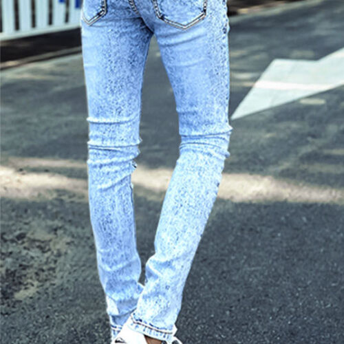 QUẦN DÀI JEANS NAM ỐNG ÔM TS060D