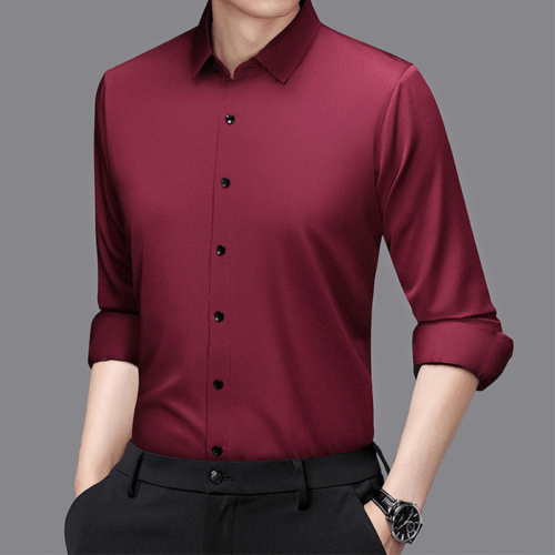 ÁO SƠ MI TAY DÀI CỔ TRỤ CAO CẤP TS249U