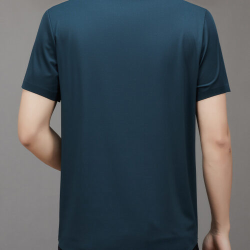 ÁO SƠ MI CỔ TRỤ NAM TS120T
