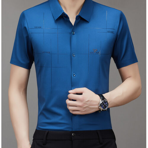 ÁO SƠ MI TAY NGẮN NAM TS147F