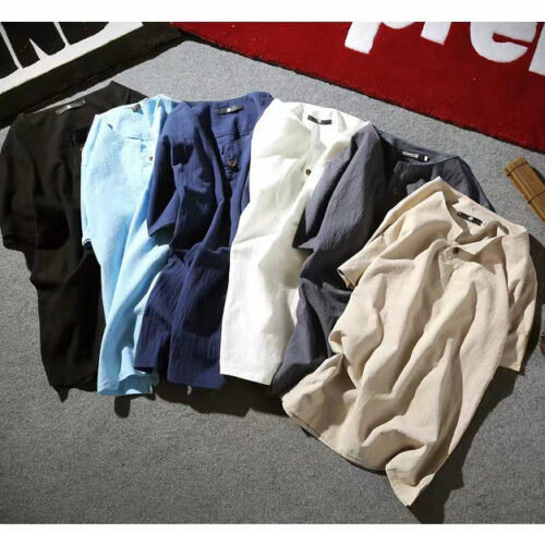 ÁO THUN ĐŨI CỔ TRÒN NAM TS184T