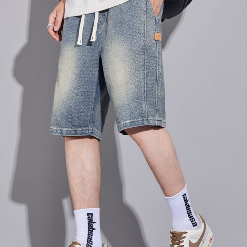 QUẦN SHORT JEANS NAM TS047A