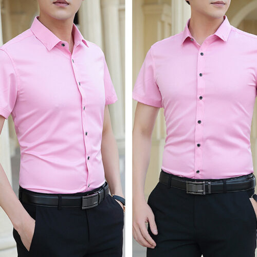 ÁO SƠ MI TAY NGẮN NAM TS006D