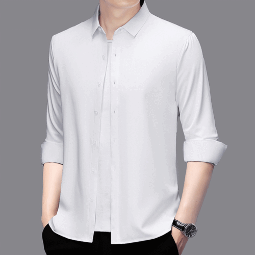 ÁO SƠ MI TAY DÀI CỔ TRỤ CAO CẤP TS249U