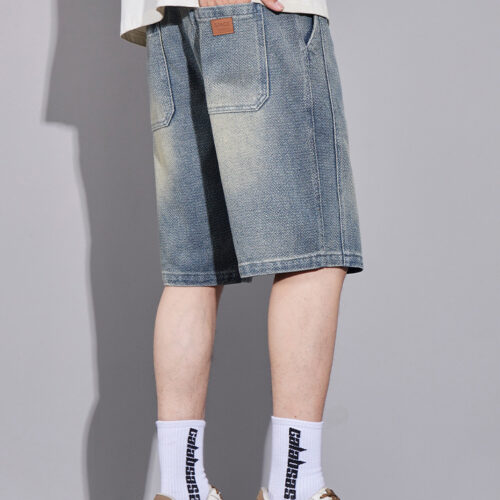 QUẦN SHORT JEANS NAM TS047A