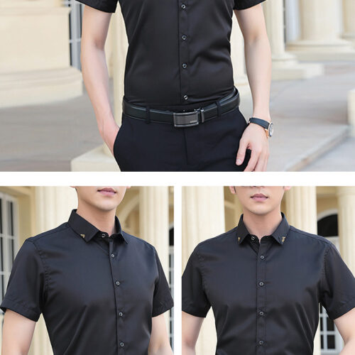 ÁO SƠ MI TAY NGẮN NAM TS006D