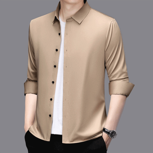 ÁO SƠ MI TAY DÀI CỔ TRỤ CAO CẤP TS249U