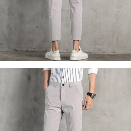 QUẦN DÀI ÂU NAM ỐNG NGẮN TS042X1