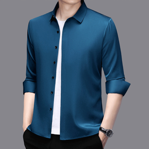 ÁO SƠ MI TAY DÀI CỔ TRỤ CAO CẤP TS249U