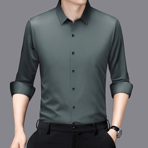 ÁO SƠ MI TAY DÀI CỔ TRỤ CAO CẤP TS249U