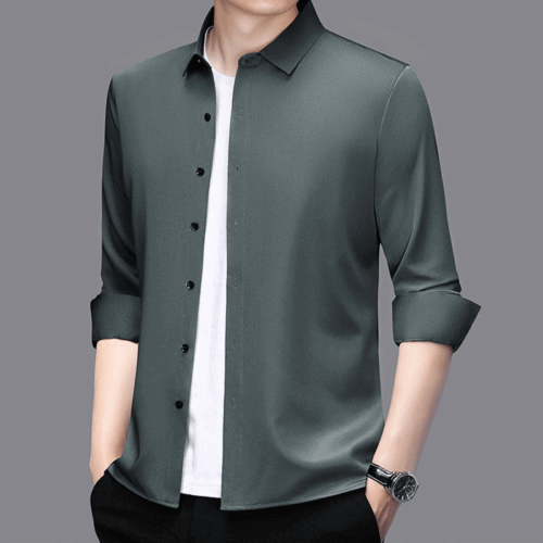 ÁO SƠ MI TAY DÀI CỔ TRỤ CAO CẤP TS249U