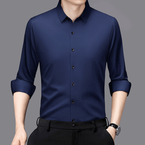 ÁO SƠ MI TAY DÀI CỔ TRỤ CAO CẤP TS249U