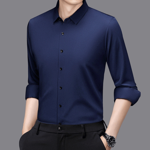 ÁO SƠ MI TAY DÀI CỔ TRỤ CAO CẤP TS249U