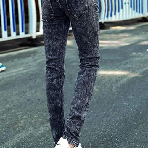 QUẦN DÀI JEANS NAM ỐNG ÔM TS060D
