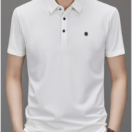 ÁO THUN THỂ THAO CÓ CỔ NAM TS124S