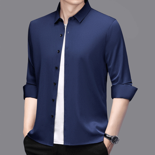 ÁO SƠ MI TAY DÀI CỔ TRỤ CAO CẤP TS249U