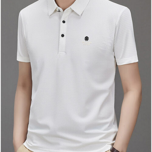 ÁO THUN THỂ THAO CÓ CỔ NAM TS124S
