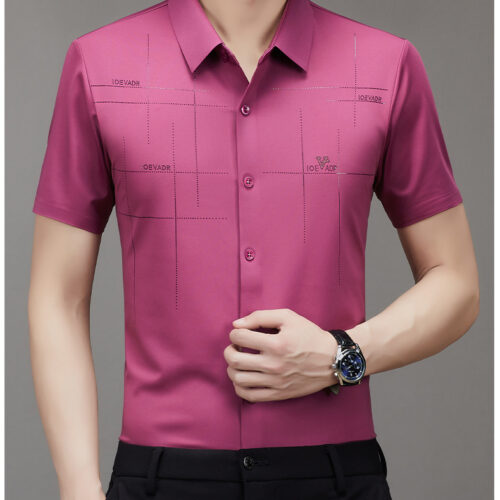 ÁO SƠ MI TAY NGẮN NAM TS147F