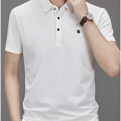 ÁO THUN THỂ THAO CÓ CỔ NAM TS124S