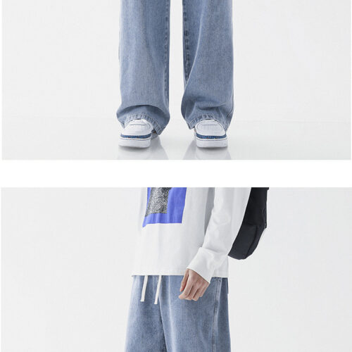 QUẦN BAGGY JEANS NAM TS049X