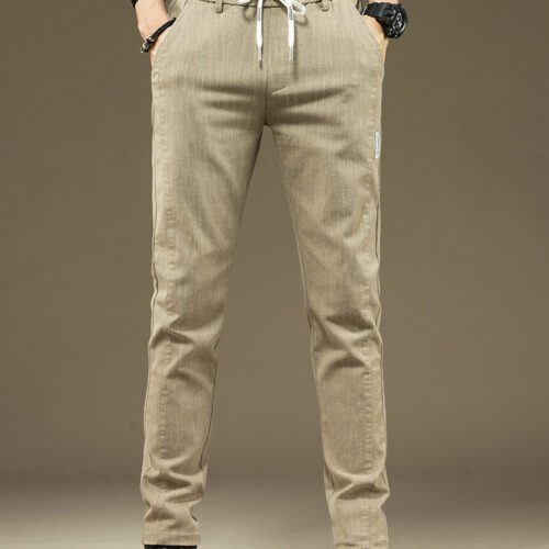 QUẦN DÀI KAKI GÂN LƯNG THUN NAM TS075A