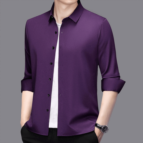 ÁO SƠ MI TAY DÀI CỔ TRỤ CAO CẤP TS249U