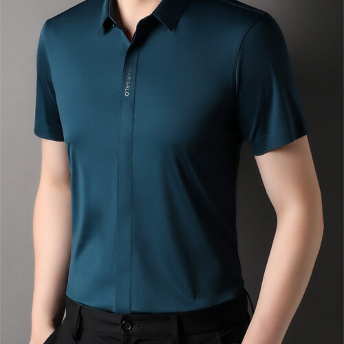 ÁO SƠ MI DẤU NÚT NAM TS151N
