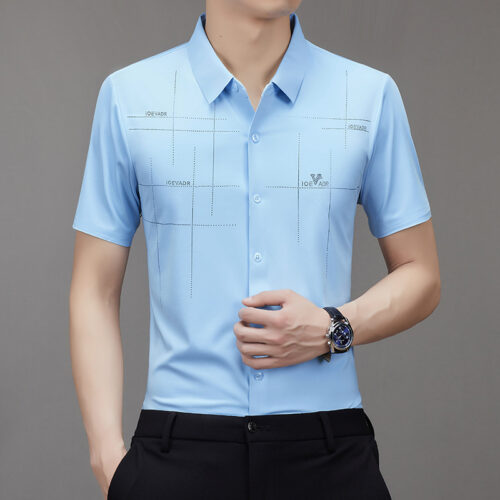 ÁO SƠ MI TAY NGẮN NAM TS147F