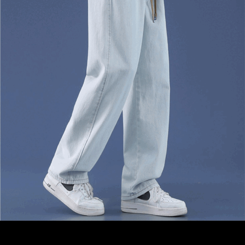 QUẦN DÀI JEANS NAM ỐNG RỘNG TS244D