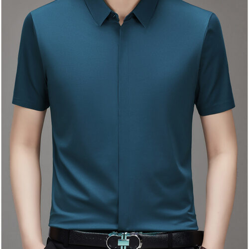 ÁO SƠ MI DẤU NÚT TAY NGẮN TS276Q
