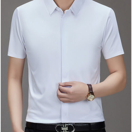 ÁO SƠ MI DẤU NÚT TAY NGẮN TS276Q