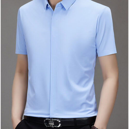 ÁO SƠ MI DẤU NÚT TAY NGẮN TS276Q