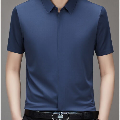 ÁO SƠ MI DẤU NÚT TAY NGẮN TS276Q