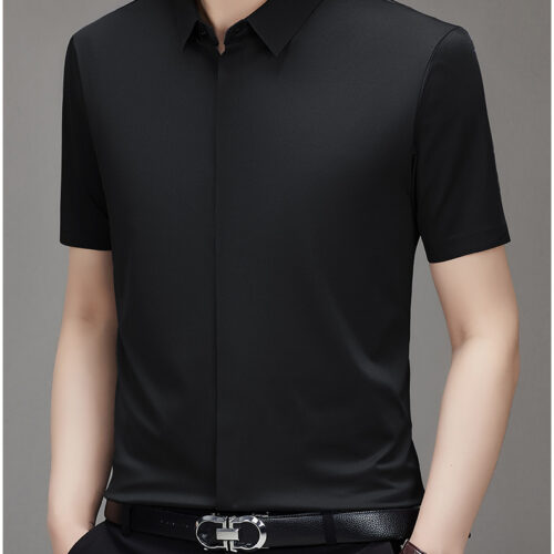 ÁO SƠ MI DẤU NÚT TAY NGẮN TS276Q