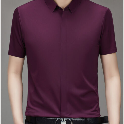 ÁO SƠ MI DẤU NÚT TAY NGẮN TS276Q
