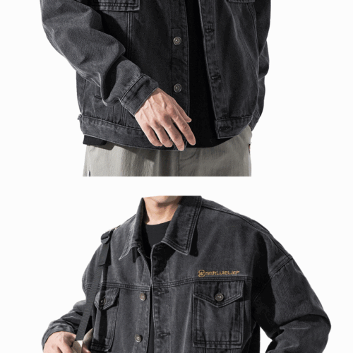 ÁO KHOÁC JEANS NAM TS246D