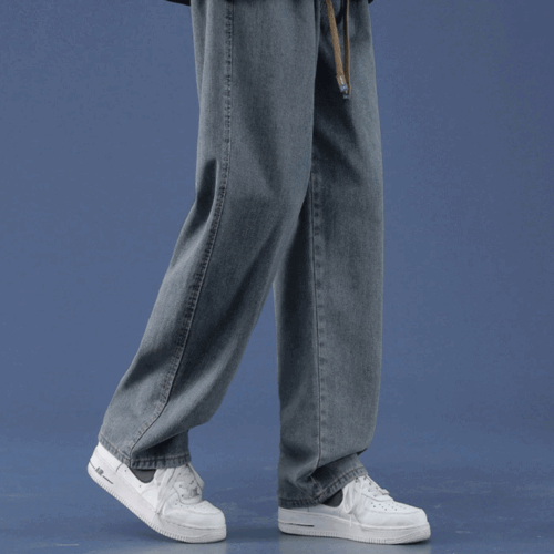 QUẦN DÀI JEANS NAM ỐNG RỘNG TS244D