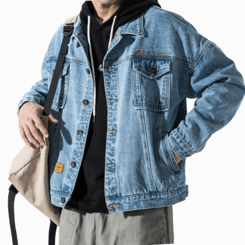 ÁO KHOÁC JEANS NAM TS246D