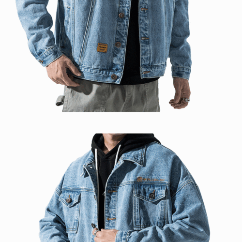 ÁO KHOÁC JEANS NAM TS246D