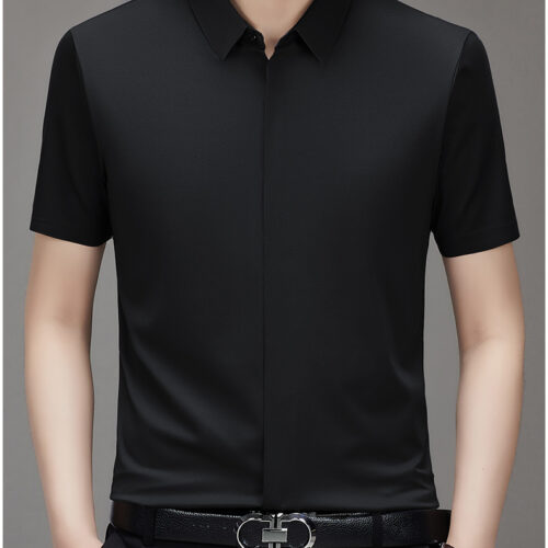 ÁO SƠ MI DẤU NÚT TAY NGẮN TS276Q