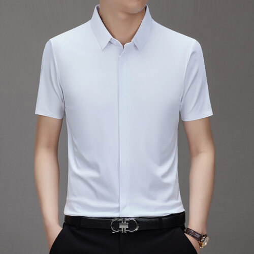 ÁO SƠ MI DẤU NÚT TAY NGẮN TS276Q