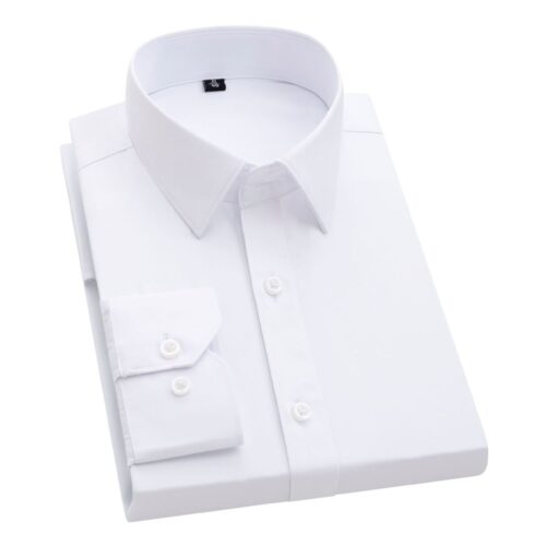 ÁO SƠ MI TAY DÀI CỔ BẺ NAM TS293A
