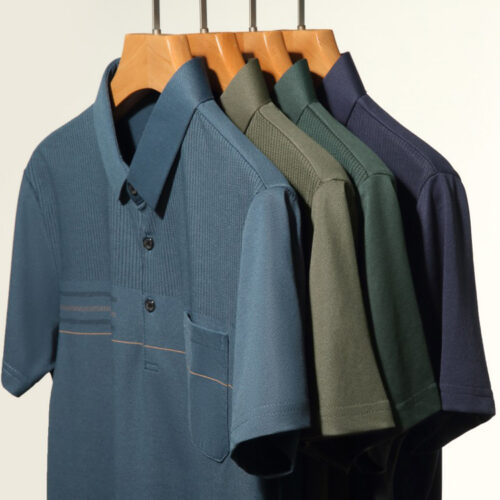 ÁO PHÔNG POLO NAM TRUNG NIÊN TS396W