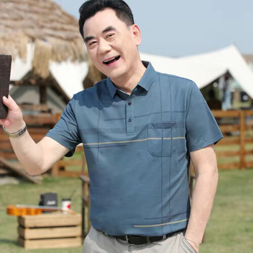 ÁO PHÔNG POLO TRUNG NIÊN NAM TS398-23939-LÁ